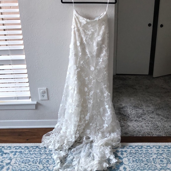 Two-Piece Mermaid Gown lace - Picture 6 of 14